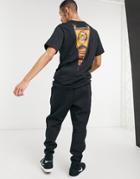 Nike Sb Back Print T-shirt In Black