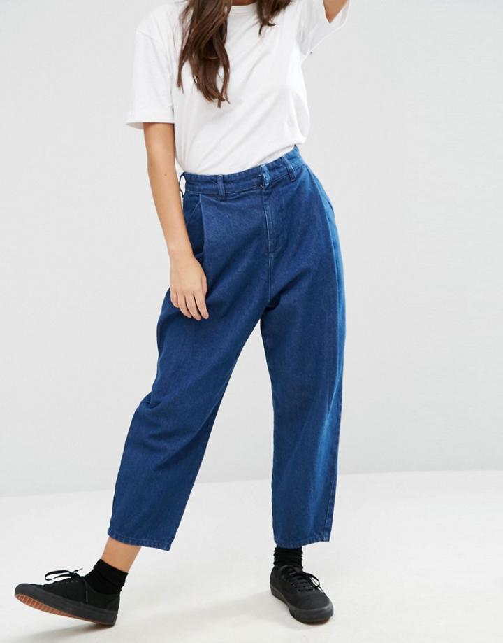 Asos Cigar Leg Jeans - Blue