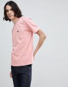 Lee Logo Pocket T-shirt Faded Pink - Pink
