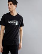The North Face Easy Print T-shirt In Black - Black