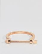 Mister Arrow Bracelet In Rose Gold - Gold