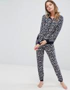 Minkpink Animal Instincts Lounge Pant - Navy