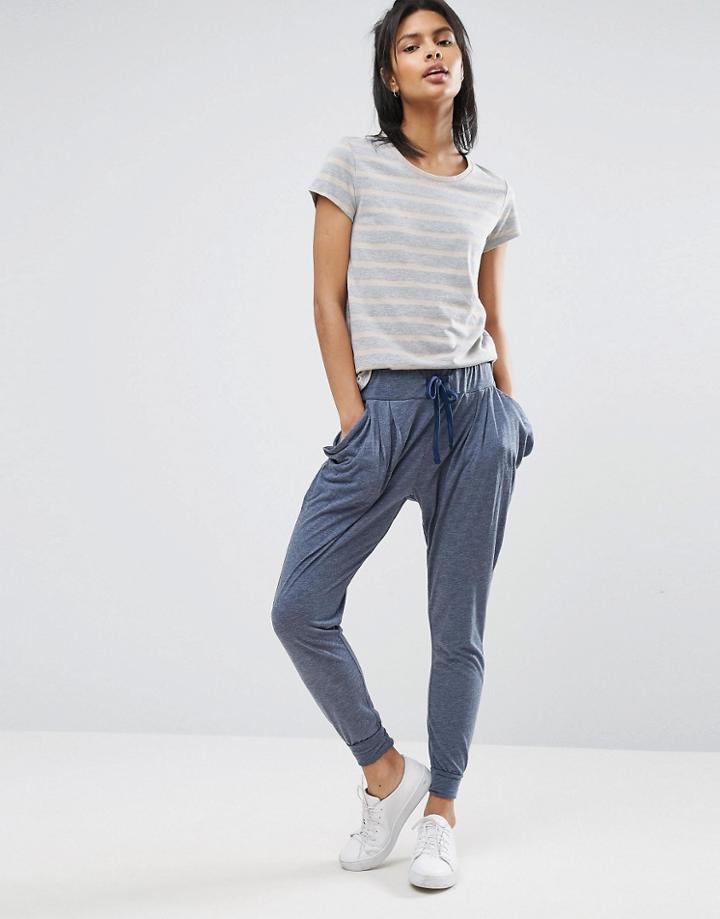 Nocozo Drape Pocket Jersey Pant - Navy