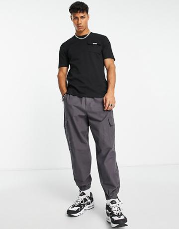 Mauvais Premium Pocket T-shirt In Black