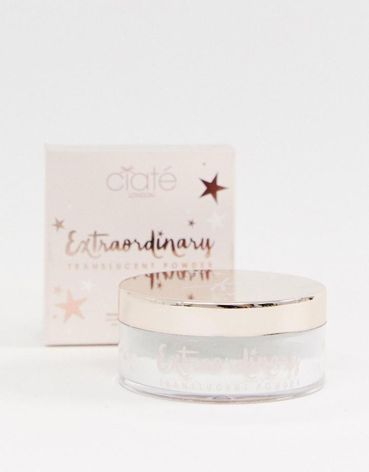Ciate London Extraordinary Translucent Setting Powder-no Color