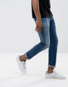 Tommy Hilfiger Denim Jeans Simon Skinny Fit In Stretch Mid Wash - Blue