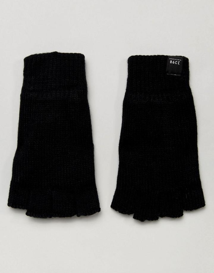 Jack & Jones Dna Fingerless Gloves - Black