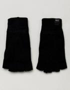 Jack & Jones Dna Fingerless Gloves - Black