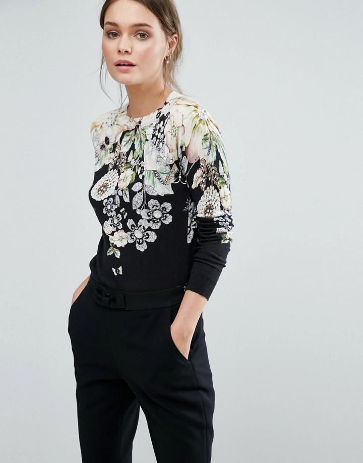 Ted Baker Poplii Knit Sweater - Black