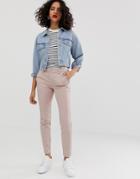 Selected Femme Chino Pants-pink