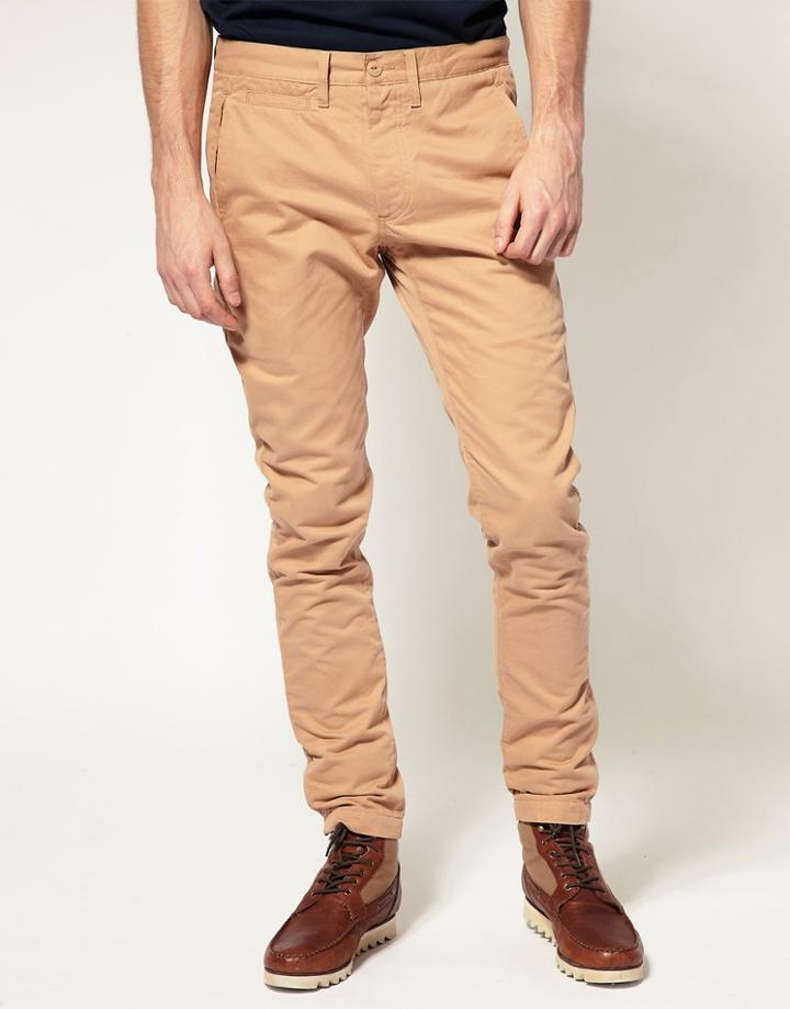 Henri-lloyd Jeans Franklin Narrow Fit Chino - Brown