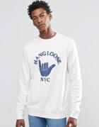 Ymc Hang Loose New York Sweater - White