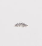 Astrid & Miyu Sterling Silver Barbell After Piercing Single Stud Earring