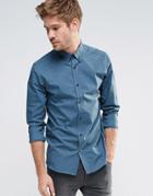 Selected Sonton Long Sleeved Shirt - Blue