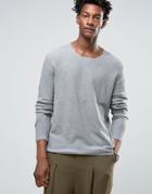 Kiomi Sweater In Texture - Gray