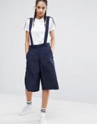 Adidas Originals Tokyo Strappy Culotte Jumpsuit - Blue