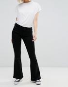 Only Royal Retro Flared Jeans - Black