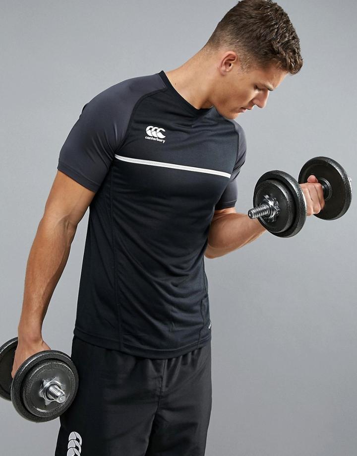 Canterbury Pro Dry T-shirt In Black E546666-989 - Black