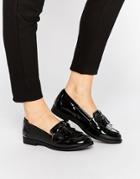 New Look Patent Loafers - Black