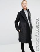 Mamalicous Smart Tikka Coat - Black