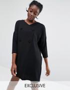Monki Exclusive Tailored Blazer Dress - Black
