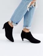 New Look Cone Heel Ankle Boot - Black