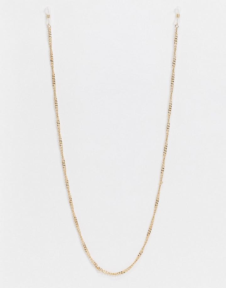 Pieces Sunglasses Chain In Gold