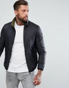Replay Reversable Thin Down Jacket - Black