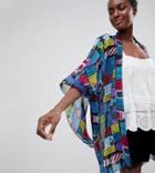 Anna Sui Exclusive Slogan Kimono - Multi