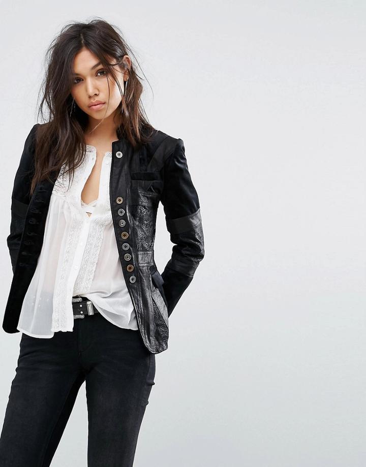 Bolongaro Trevor Whoese Leather Jacket - Black