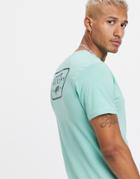 Vans Full Patch T-shirt In Jade Green
