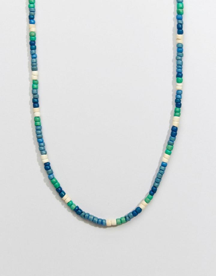 Classics 77 Beaded Necklace In Blue - Blue