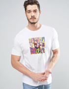 Ben Sherman Scooter Graphic T-shirt - White