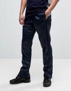 Adidas Originals Ac Button Pant Joggers In Blue Bk0025 - Blue
