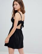 Hollister Tie Back Cami Dress - Black