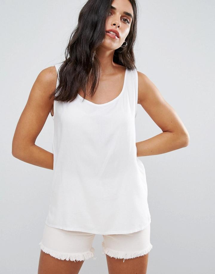 Blend She Ella Tank Top - White