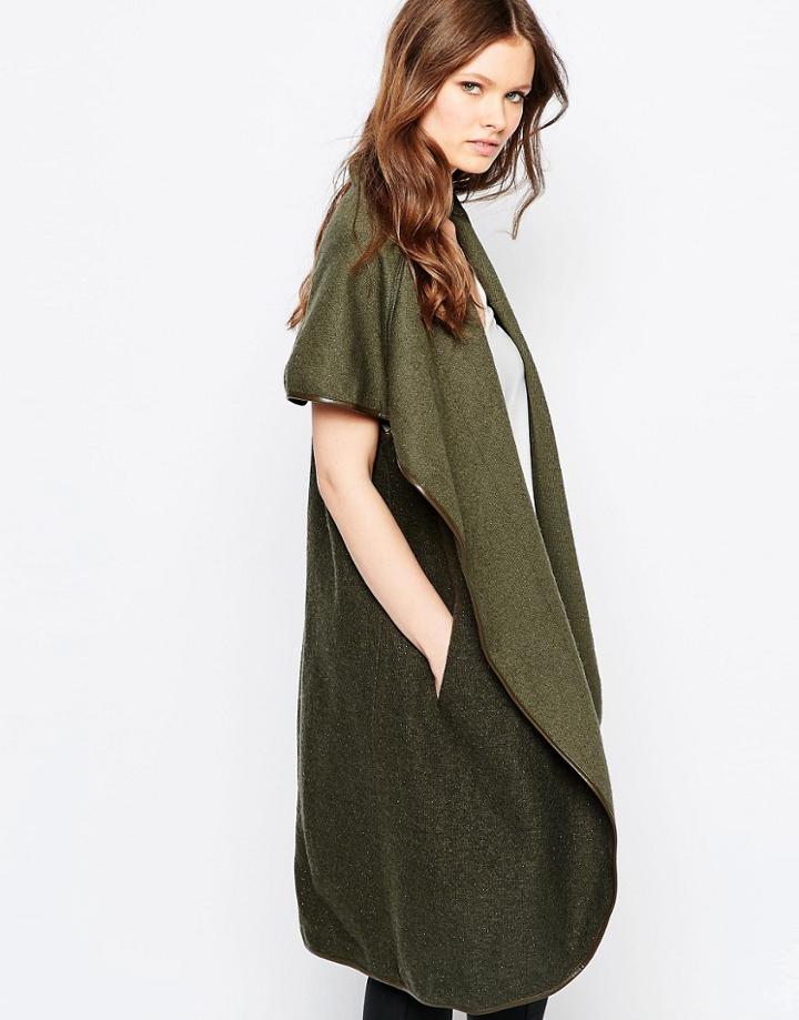 Traffic People Wrap Vest - Green