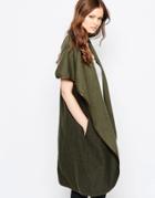 Traffic People Wrap Vest - Green