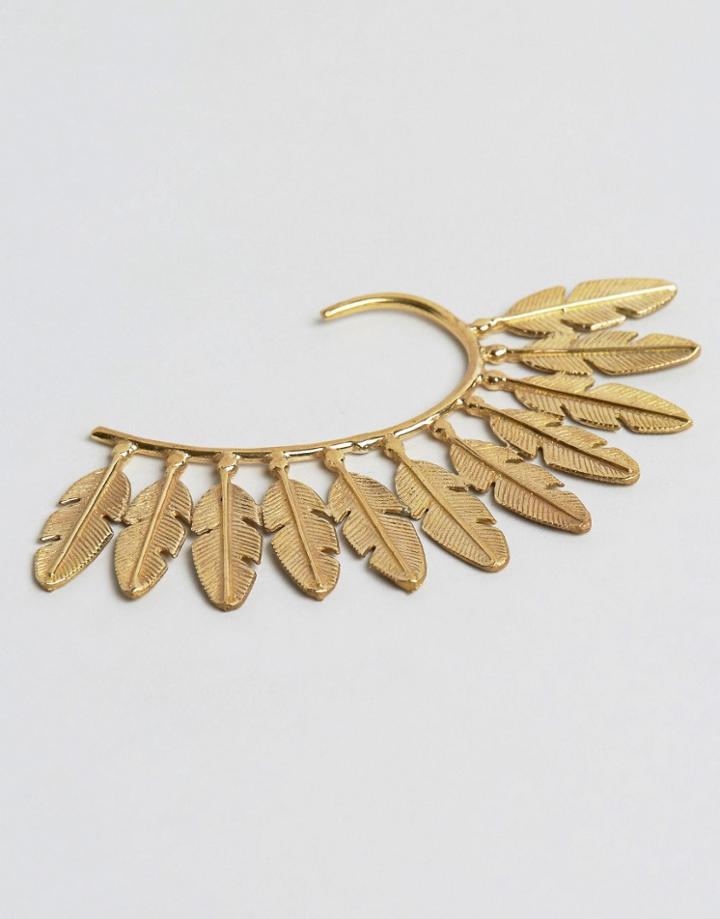Child Of Wild Hmong Vue Ear Cuff - Gold