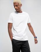 Asos Longline T-shirt - White