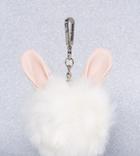 Skinnydip Bunny Pom Bag Charm - Multi