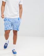 Brooklyn Supply Co Jersey Shorts Tie Dye - Purple