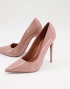 Asos Design Passion Stiletto Pumps In Beige-neutral