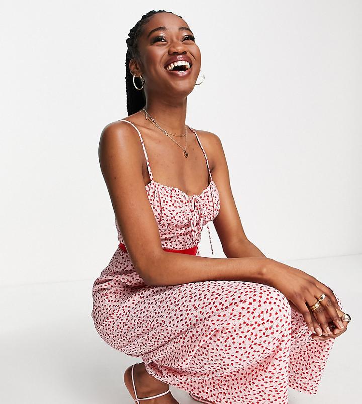 Collective The Label Exclusive Wide Leg Jumpsuit In Contrast Print-multi