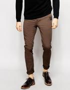 Asos Skinny Chinos - Turkish Coffee