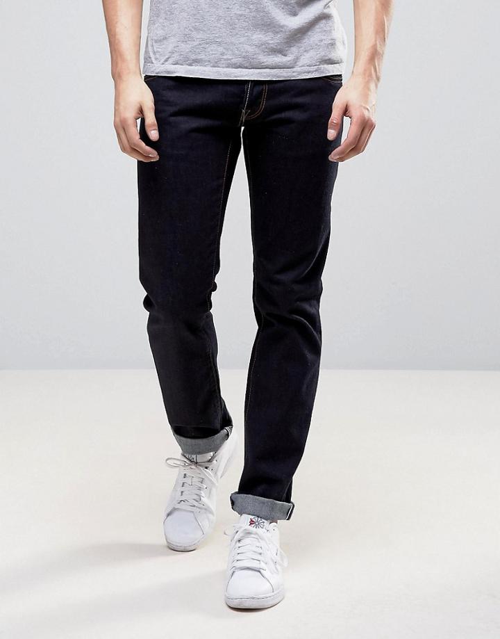 Love Moschino Regular Fit Jeans In Indigo Wash - Navy