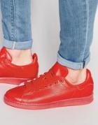 Adidas Originals Stan Smith Adicolor Sneakers In Red S80248 - Red