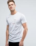 Jack & Jones Core T-shirt With Text Print - White