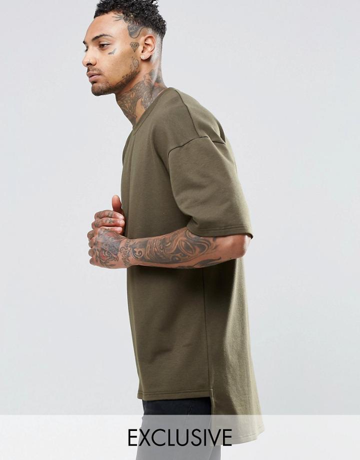 Underated T-shirt In Heavy Weight - Green
