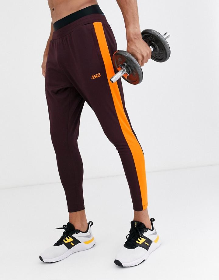 Asos 4505 Super Skinny Training Jogger With Side Stripe-multi